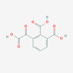 molecular formula C10H6O7 B14504031 3-Oxalobenzene-1,2-dicarboxylic acid CAS No. 64086-99-3