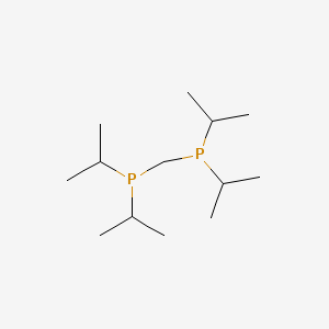 molecular formula C13H30P2 B14504042 Phosphine, methylenebis[bis(1-methylethyl)- CAS No. 63366-53-0