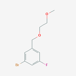 1-Bromo-3-fluoro-5-((2-methoxyethoxy)methyl)benzene