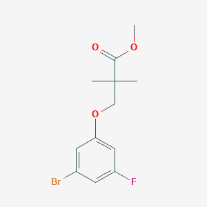 Methyl 3-(3-bromo-5-fluorophenoxy)-2,2-dimethylpropanoate