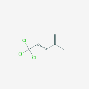 molecular formula C6H7Cl3 B14504191 5,5,5-Trichloro-2-methylpenta-1,3-diene CAS No. 63170-39-8