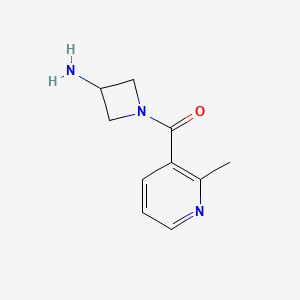 1-(2-Methylpyridine-3-carbonyl)azetidin-3-amine