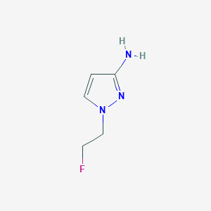 1-(2-Fluoroethyl)pyrazol-3-amine