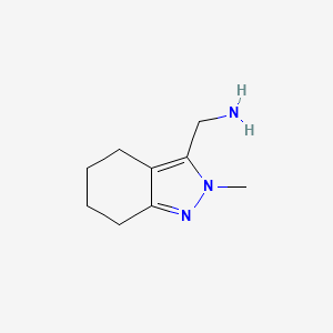 (2-methyl-4,5,6,7-tetrahydro-2H-indazol-3-yl)methanamine