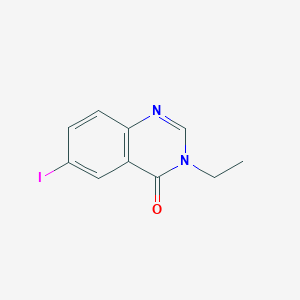 3-Ethyl-6-iodoquinazolin-4(3H)-one