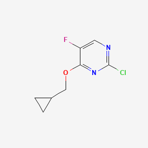 2-Chloro-4-cyclopropylmethoxy-5-fluoropyrimidine