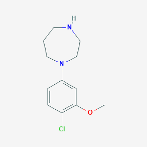 1-(4-Chloro-3-methoxyphenyl)-[1,4]diazepane