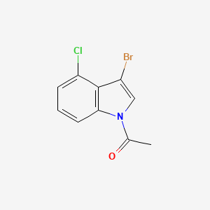 1-Acetyl-3-bromo-4-chloroindole