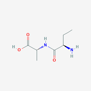 molecular formula C7H14N2O3 B1450465 D-2-Aminobutyryl-D-alanine CAS No. 1187-96-8