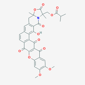 molecular formula C35H29NO12 B145047 Citreamicin beta CAS No. 128999-30-4