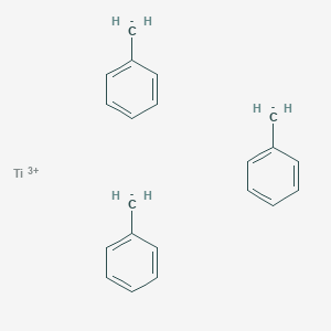 molecular formula C21H21Ti B14504743 Titanium(3+) tris(phenylmethanide) CAS No. 64116-61-6