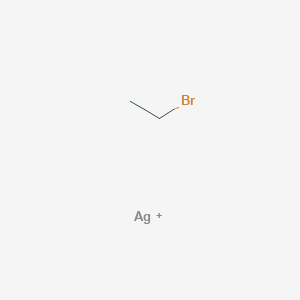 molecular formula C2H5AgBr+ B14504790 Silver;bromoethane CAS No. 63882-54-2