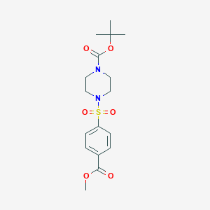 Methyl 4-((4-(tert-butoxycarbonyl)piperazinyl)sulfonyl)benzoate