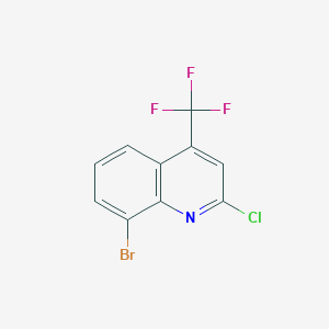 8-Bromo-2-chloro-4-(trifluoromethyl)quinoline