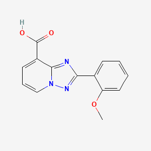 2-(2-Methoxyphenyl)-[1,2,4]triazolo-[1,5-a]pyridine-8-carboxylic acid