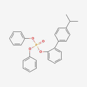 molecular formula C27H25O4P B14504893 Diphenyl 4'-(propan-2-yl)[1,1'-biphenyl]-2-yl phosphate CAS No. 64542-54-7