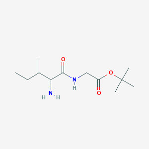 S,S (2-Amino-3-methylpentanoylamino)acetic acid tert-butyl ester