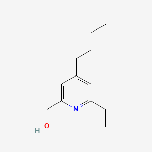 molecular formula C12H19NO B1450511 4-Butyl-6-ethylpyridine-2-methanol CAS No. 886862-25-5