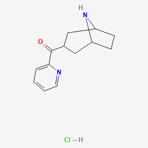 (8-Azabicyclo[3.2.1]octan-3-yl)(pyridin-2-yl)methanone hydrochloride