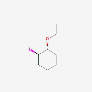 molecular formula C8H15IO B14505186 Cyclohexane, 1-ethoxy-2-iodo-, trans- CAS No. 62788-56-1