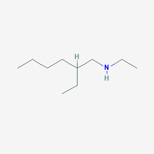 molecular formula C10H23N B14505218 N,2-Diethylhexan-1-amine CAS No. 62927-22-4