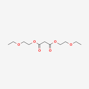 molecular formula C11H20O6 B14505228 Bis(2-ethoxyethyl) Propanedioate CAS No. 64617-98-7