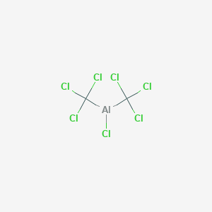 molecular formula C2AlCl7 B14505524 Chloro[bis(trichloromethyl)]alumane CAS No. 64530-58-1