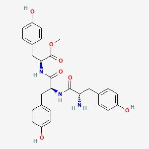 molecular formula C28H31N3O7 B1450558 H-Tyr-tyr-tyr-ome CAS No. 53566-70-4