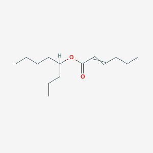 molecular formula C14H26O2 B14505600 Octan-4-YL hex-2-enoate CAS No. 63616-23-9