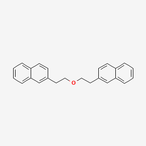molecular formula C24H22O B14505707 Ether, bis(2-naphthylethyl) CAS No. 63918-93-4