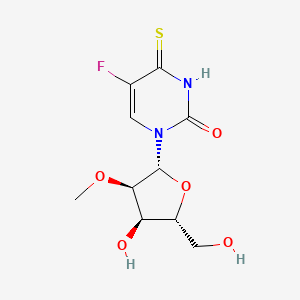 molecular formula C10H13FN2O5S B1450573 5-Fluoro-2'-O-methyl-4-thiouridine CAS No. 869355-51-1