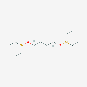 molecular formula C14H32O2Si2 B14505731 CID 78065031 