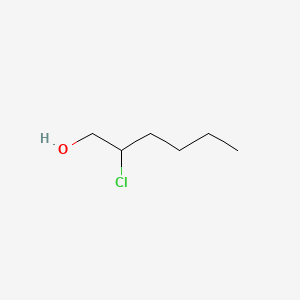 molecular formula C6H13ClO B14505811 2-Chlorohexan-1-OL CAS No. 63216-75-1