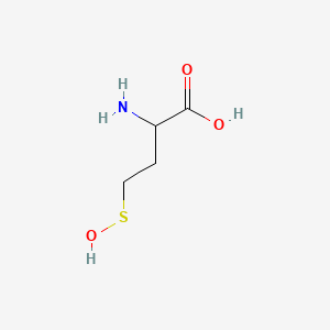 molecular formula C4H9NO3S B14505814 S-Hydroxyhomocysteine CAS No. 62990-46-9