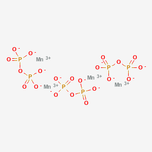 molecular formula Mn4O21P6 B14505836 Manganese(III) pyrophosphate CAS No. 64042-23-5