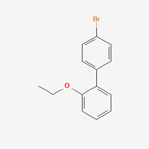 molecular formula C14H13BrO B1450598 4-Bromo-2'-ethoxybiphenyl CAS No. 1443352-08-6