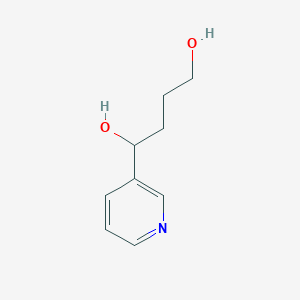 molecular formula C9H13NO2 B014506 1-(3-Pyridinyl)-1,4-butanediol CAS No. 76014-83-0