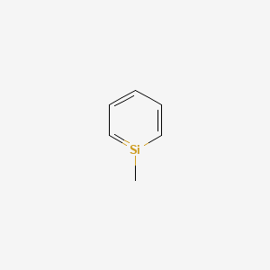 molecular formula C6H8Si B14506040 Silabenzene, 1-methyl- CAS No. 63878-65-9