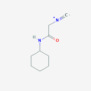 molecular formula C9H14N2O B14506179 N-Cyclohexyl-2-isocyanoacetamide CAS No. 63348-61-8