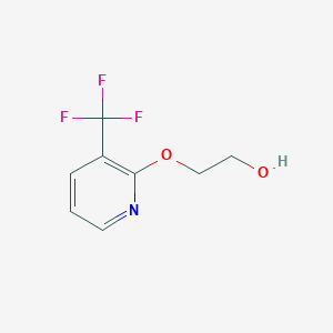 2-((3-(Trifluoromethyl)pyridin-2-yl)oxy)ethan-1-ol