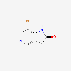 7-Bromo-1H-pyrrolo[3,2-c]pyridin-2(3H)-one