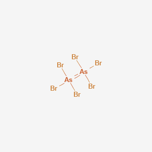 molecular formula As2Br6 B14506257 1,1,1,2,2,2-Hexabromo-1lambda~5~,2lambda~5~-diarsene CAS No. 63440-48-2