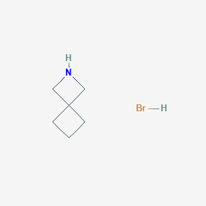 molecular formula C6H12BrN B1450628 2-Azaspiro[3.3]heptane hydrobromide CAS No. 1820712-22-8