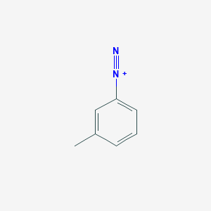 molecular formula C7H7N2+ B14506284 Benzenediazonium, 3-methyl- CAS No. 63815-25-8