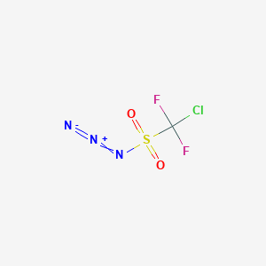molecular formula CClF2N3O2S B14506285 Chloro(difluoro)methanesulfonyl azide CAS No. 64544-27-0