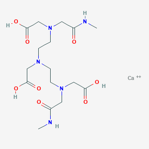 Calcium;2-[bis[2-[carboxymethyl-[2-(methylamino)-2-oxoethyl]amino]ethyl]amino]acetic acid
