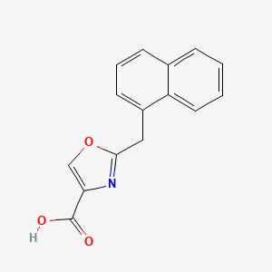 2-(1-Naphthylmethyl)oxazole-4-carboxylic Acid