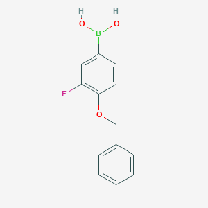 4-Benzyloxy-3-fluorophenylboronic acid