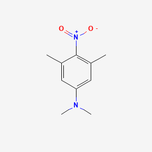 molecular formula C10H14N2O2 B14506453 N,N,3,5-Tetramethyl-4-nitroaniline CAS No. 64325-04-8