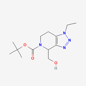 molecular formula C13H22N4O3 B1450666 AUrumpharma u46854 CAS No. 1422343-98-3